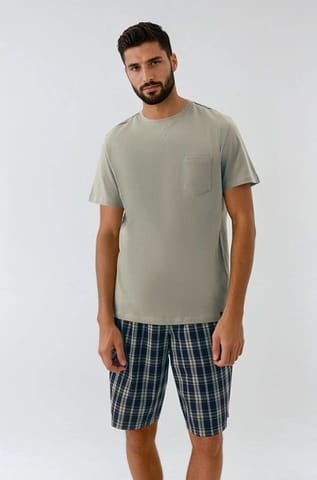 ⁨Piżama Dexter 42617-07X Jasna Zieleń (Rozmiar L)⁩ w sklepie Wasserman.eu