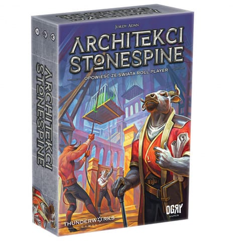 ⁨GRA ARCHITEKCI STONESPINE - OGRY GAMES⁩ w sklepie Wasserman.eu