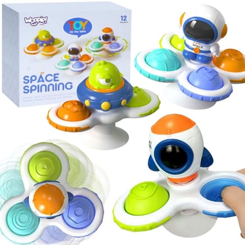 ⁨WOOPIE BABY Kosmiczny Spinner Pop-it  Zabawka Sensoryczna  Wymienne 3 szt.⁩ w sklepie Wasserman.eu