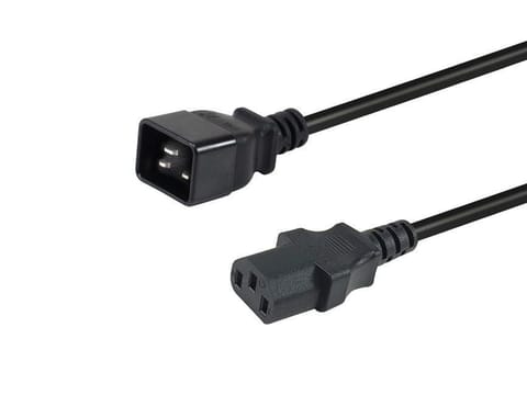 ⁨Equip Power Cable Black 1.8 M Iec⁩ w sklepie Wasserman.eu