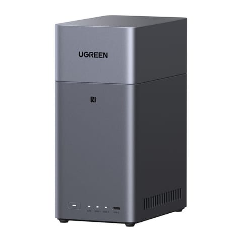 ⁨Serwer plików NAS Ugreen DH2300, 2-dyskowy, A72+A53, 4GB DDR4, 1GbE, 4K + kabel HDMI⁩ w sklepie Wasserman.eu