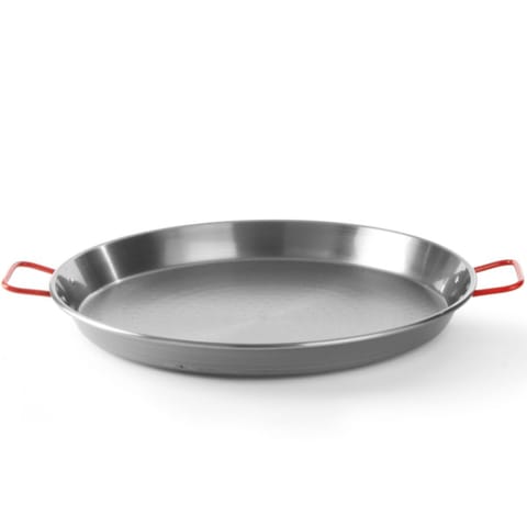 ⁨Patelnia do paelli okrągła stalowa z uchwytami śr. 420x120 mm⁩ w sklepie Wasserman.eu