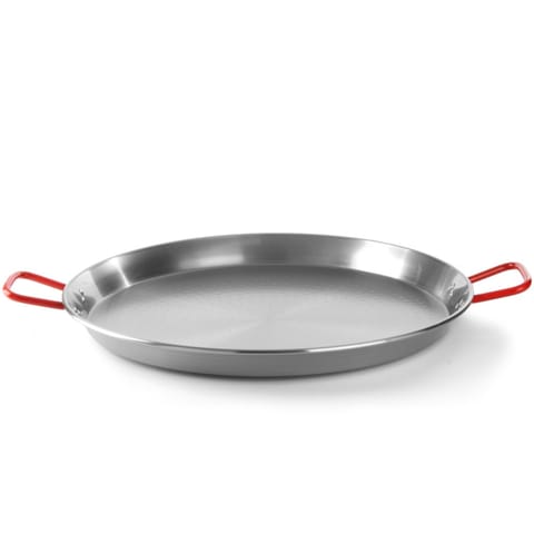 ⁨Patelnia do paelli okrągła stalowa z uchwytami śr. 550x100 mm⁩ w sklepie Wasserman.eu