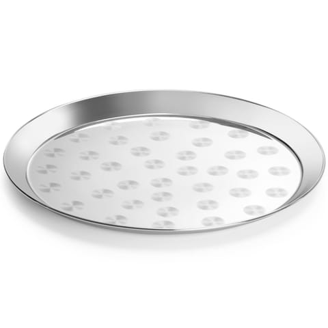 ⁨Taca do serwowania okrągła stalowa śr. 360x24 mm⁩ w sklepie Wasserman.eu