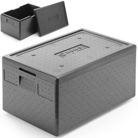 ⁨Pojemnik termoizolacyjny termobox Kitchen Line GN 1/1 46 l 600x400x320 mm⁩ w sklepie Wasserman.eu