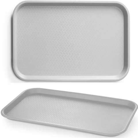 ⁨Taca do serwowania Fast Food GN 1/1 530x325 mm - jasnoszara⁩ w sklepie Wasserman.eu