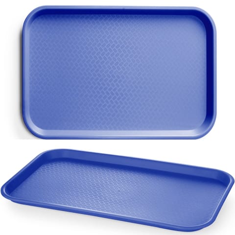 ⁨Taca do serwowania Fast Food GN 1/1 530x325 mm - niebieska⁩ w sklepie Wasserman.eu