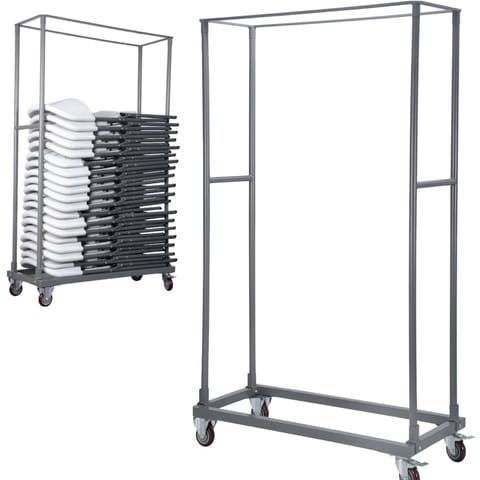 ⁨Wózek do transportu przechowywania 25 krzeseł cateringowych⁩ w sklepie Wasserman.eu