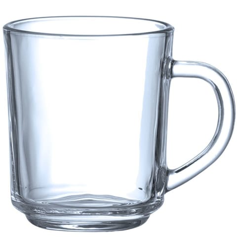 ⁨Kubek szklany do gorących zimnych napojów 240 ml - 6 szt.⁩ w sklepie Wasserman.eu