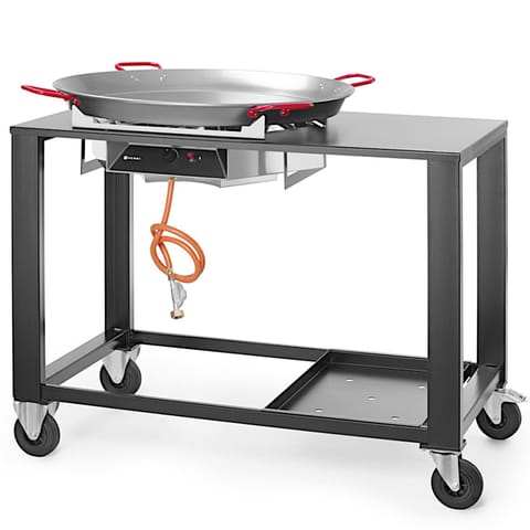 ⁨Grill gazowy z patelnią do paelli śr. 80 cm FIESTA XL 7 kW⁩ w sklepie Wasserman.eu