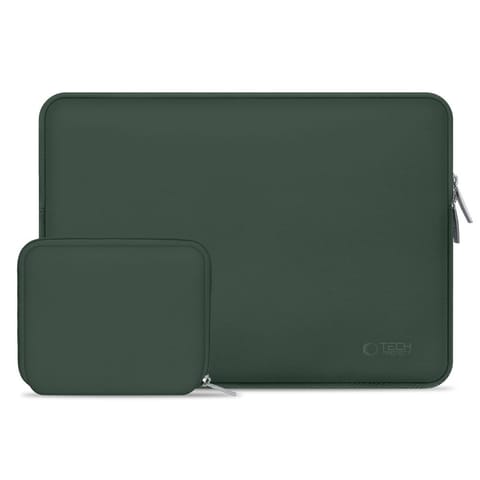 ⁨Torba pokrowiec Neoslim na laptopa tablet 13-14'' + etui na akcesoria - zielony⁩ w sklepie Wasserman.eu