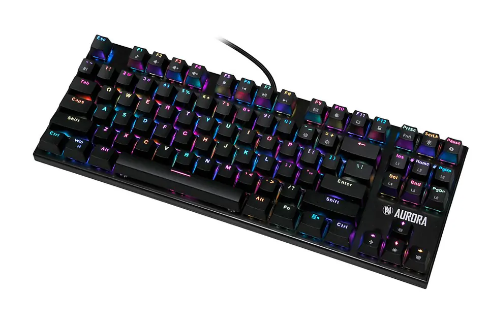 ⁨KEYBOARD I-BOX AURORA K-2R RGB, MECHANICAL, GAMING⁩ at Wasserman.eu