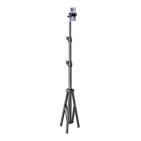 ⁨Statyw trójnożny tripod mocny ze stali węglowej 1.7m - czarny⁩ w sklepie Wasserman.eu