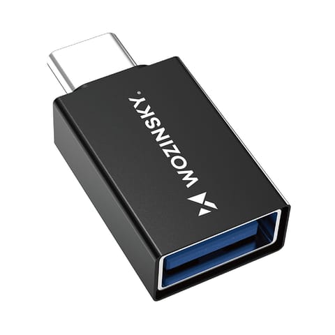 ⁨Adapter przejściówka USB-C - USB-A 10Gb/s - czarny⁩ w sklepie Wasserman.eu