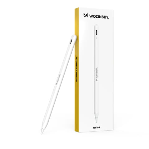 ⁨Rysik stylus WRA-08 do Apple iPad 2018-2025 USB-C- biały⁩ w sklepie Wasserman.eu
