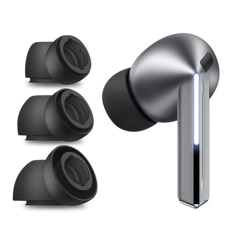 ⁨Nakładki do słuchawek Samsung Galaxy Buds 3 Pro w rozmiarach S / M / L czarne - 3 szt.⁩ w sklepie Wasserman.eu