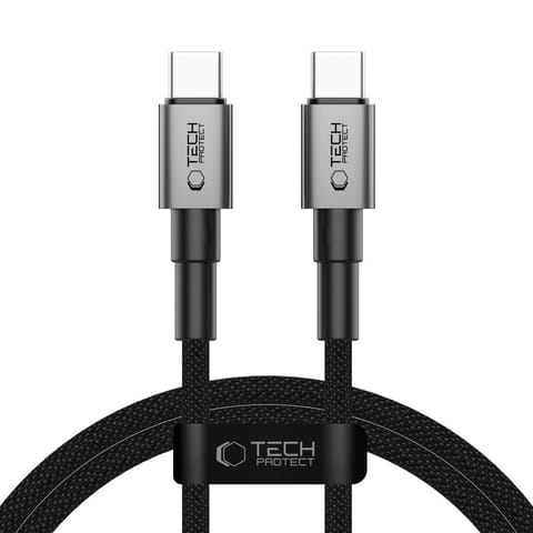 Kabel przewód UltraBoost DNA USB-C PD 100W 5A 100 cm - szary w sklepie Wasserman.eu