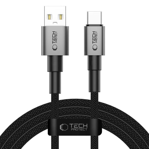 Kabel przewód UltraBoost DNA USB-A - USB-C 15W 3A 200 cm - szary w sklepie Wasserman.eu