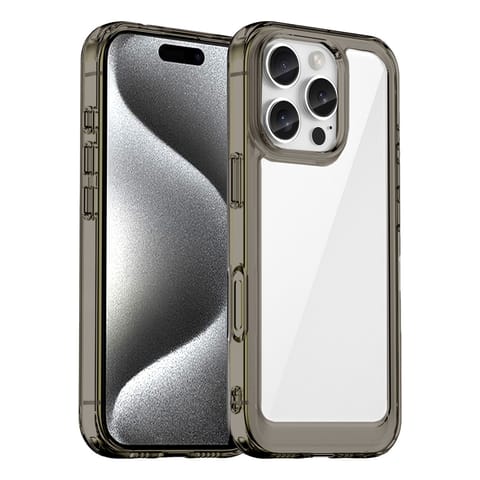 ⁨Etui pokrowiec z elastyczną ramką na iPhone 16e Outer Space Case - półprzezroczysty⁩ w sklepie Wasserman.eu