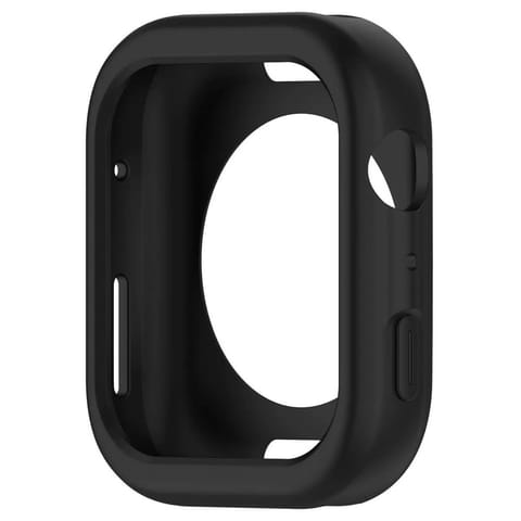 ⁨Etui na Apple Watch Series 4/5/6/SE 44 mm Silicone Watch Case - czarne⁩ w sklepie Wasserman.eu