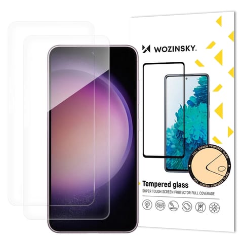 ⁨Szkło hartowane na Samsung Galaxy S26 Ultra kompatybilne z czytnikiem linii Tempered Glass - 2 szt.⁩ w sklepie Wasserman.eu