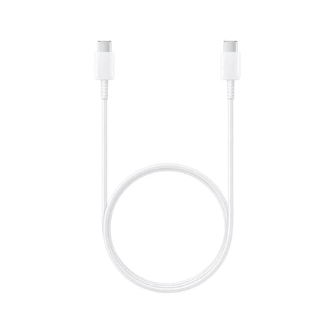 ⁨Kabel przewód USB-C Samsung EP-DA905BWE 3A 1m - biały⁩ w sklepie Wasserman.eu