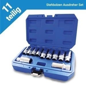 ⁨Profesjonalny zestaw wykrętaków do szpilek - BITUXX 11 elementów (napęd 1/2″)⁩ w sklepie Wasserman.eu