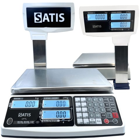 ⁨SATIS WAGA SKLEPOWA KALKULACYJNA CPTL⁩ w sklepie Wasserman.eu