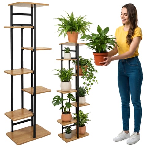 ⁨Kwietnik metalowy stojak na kwiaty BASTIAN craft⁩ w sklepie Wasserman.eu