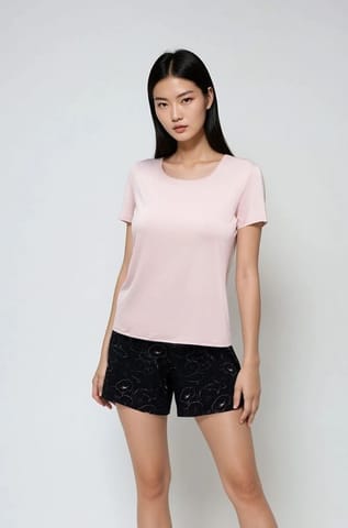 ⁨Komplet Koi Beżowo-czarny (Rozmiar L)⁩ w sklepie Wasserman.eu