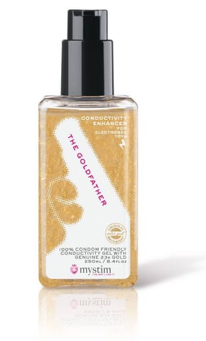 ⁨Mystim - The Goldfather Conductive Enhancer 250ml⁩ at Wasserman.eu