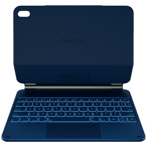 ⁨Etui Typecase Edge z klawiaturą do iPad  11" (A16) 2025 / iPad 10.9" 2022 błękitny pacyfik⁩ w sklepie Wasserman.eu