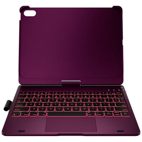 ⁨Etui Typecase Flexbook Touch             z klawiaturą do iPad 11" (A16) 2025 / iPad 10.9" 2022 malinowy⁩ w sklepie Wasserman.eu