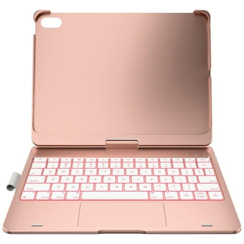 ⁨Etui Typecase Flexbook Touch             z klawiaturą do iPad 11" (A16) 2025 / iPad 10.9" 2022 różany⁩ w sklepie Wasserman.eu