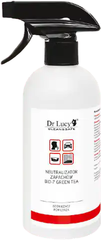 ⁨DR LUCY Neutralizator zapachów - eliminuje nieprzyjemne zapachy [Bio-7 Green Tea] 500ml⁩ w sklepie Wasserman.eu