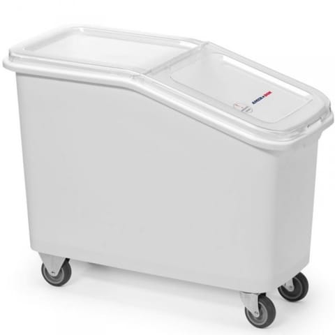 ⁨Wózek pojemnik gastronomiczny na produkty sypkie mąkę cukier ryż 62 l⁩ w sklepie Wasserman.eu