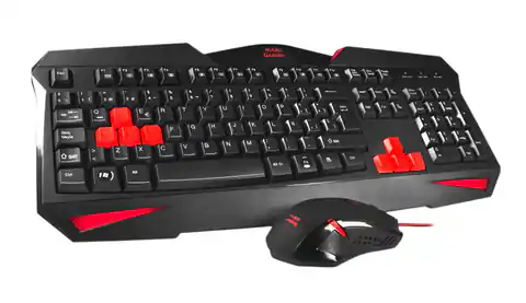⁨Mars Gaming MCP1 keyboard Black,Red⁩ at Wasserman.eu