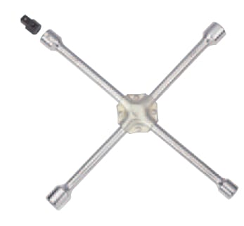 ⁨KLUCZ KRZYŻOWY DO KÓŁ 17,19,21,22MM⁩ w sklepie Wasserman.eu