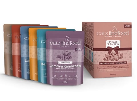 ⁨Catz Finefood Classic Collection I sachets N.03-13 12x85g⁩ at Wasserman.eu