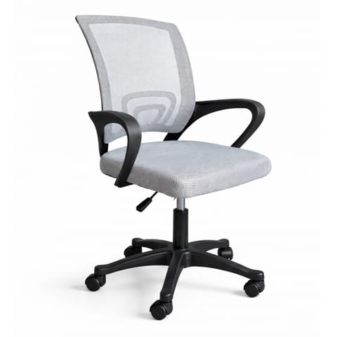 Fotel biurowy obrotowy mikrosiatka do biurka KO03SZ w sklepie Wasserman.eu
