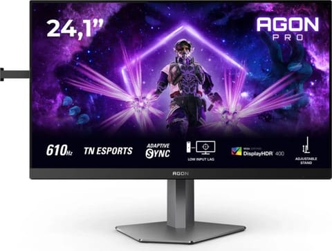 ⁨Monitor AOC AG246FK6 (24.1" /TN /600Hz /1920 x 1080 /Czarny)⁩ w sklepie Wasserman.eu