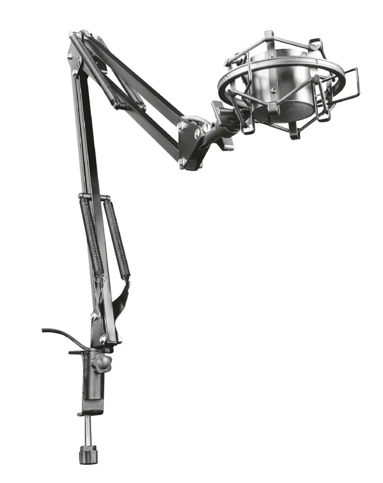 ⁨Trust GXT 253 Emita Broadcast microphone stand⁩ at Wasserman.eu