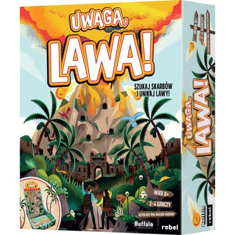 ⁨GRA UWAGA LAWA  - podstawa - REBEL⁩ w sklepie Wasserman.eu