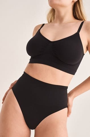 ⁨Figi S122 Shapewear Hi-Leg Black (Rozmiar S/M)⁩ w sklepie Wasserman.eu