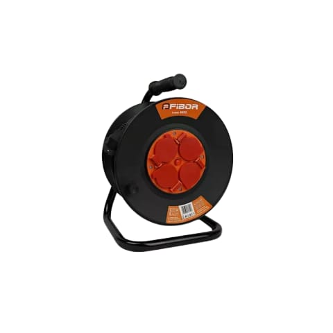 ⁨PRZEDŁUŻACZ BUDOWLANY BĘBNOWY 3x2,5 25M⁩ w sklepie Wasserman.eu