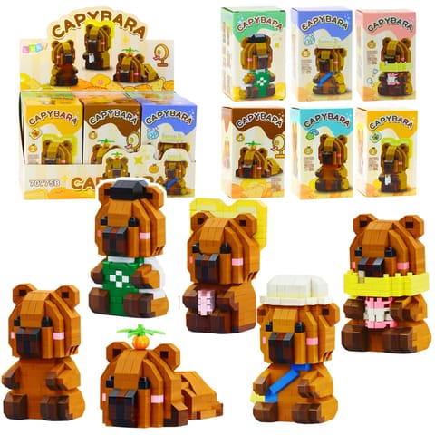 ⁨Klocki Konstrukcyjne Kapibara Figurka 3D 204 – 263 el.⁩ w sklepie Wasserman.eu