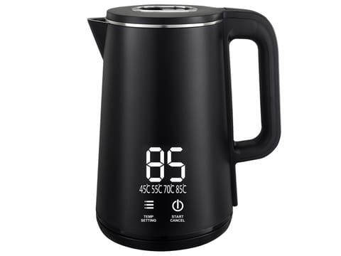 ⁨44-762# Czajnik czarny z wyświetlaczem 2200w bk-18pb blow⁩ w sklepie Wasserman.eu
