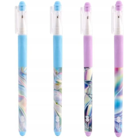 ⁨Długopis wymazywalny Holo Wave 0,5mm niebieski HA 4120 01HW-3 Happy Color⁩ w sklepie Wasserman.eu