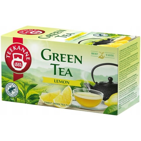 ⁨Herbata TEEKANNE zielona (20 torebek x 1,75g) Cytryna⁩ w sklepie Wasserman.eu