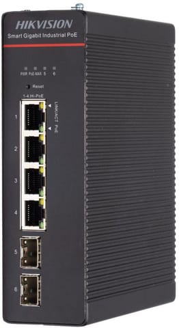 ⁨Switch Hikvision DS-3T1506HP-SI-4P2F LinkVu⁩ w sklepie Wasserman.eu